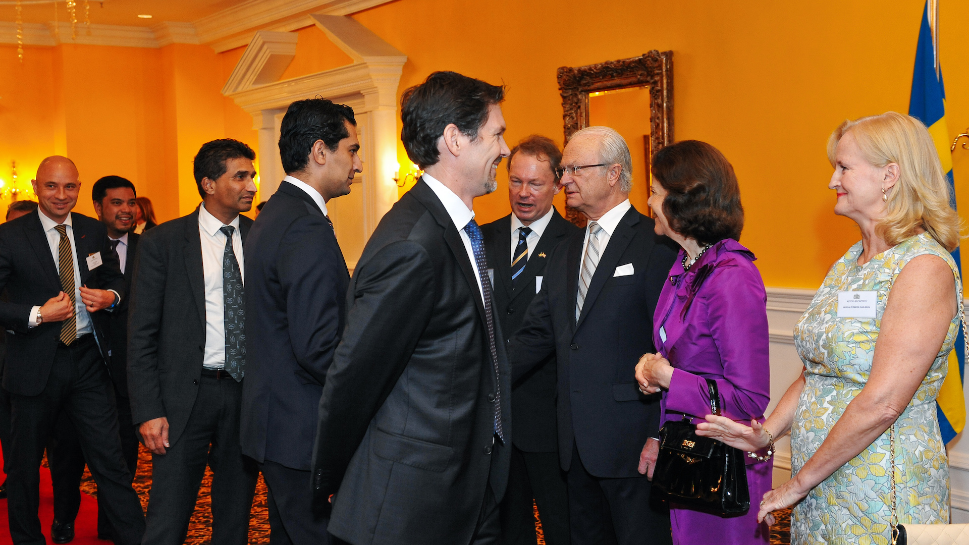 Swedish Royal Reception event